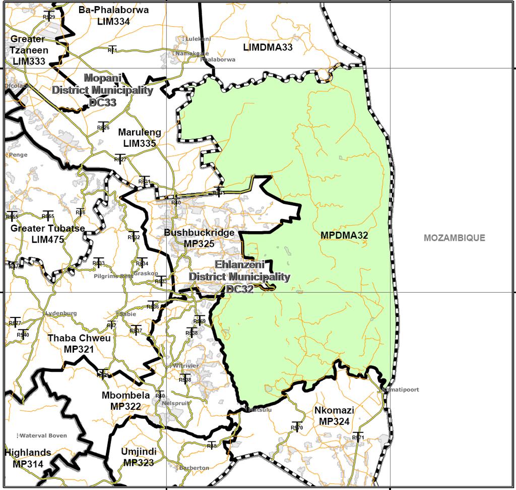 48 MP DC32: Proposed inclusion of northern portion of MPDMA32 north of Sabie river into
