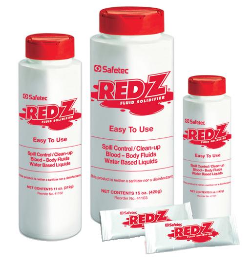 Red Z Spill Control Solidifier Red Z is a fast and effective way to