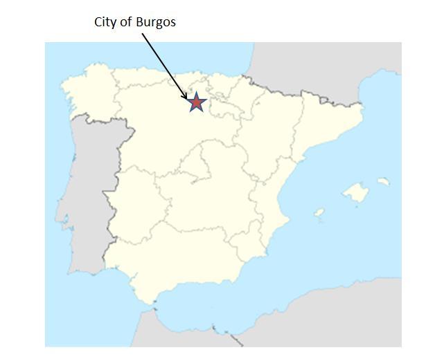 1 Spatial Analysis 1.1 Short overview of the Burgos area characteristics Burgos is a city in northern Spain and the historic capital of Castile.