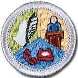 according to merit badge schedule and counselor