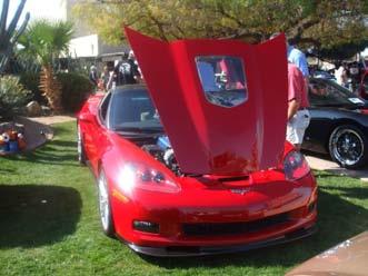 I was the first time that I have seen two 2009 ZR-1's at a show!