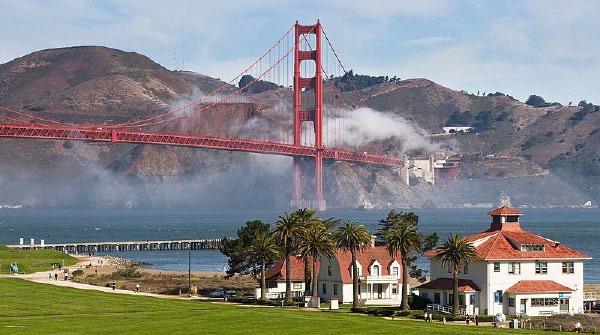 Now the home of the Greater Farallones National Marine Sanctuary and Greater Farallones Association (GFA), the campus is on beautiful Crissy Field in the San Francisco Presidio.