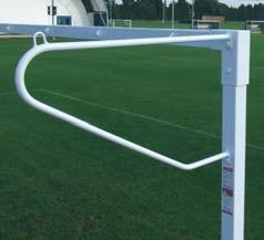 Continental Solid Net Supports 76mm Square Anti Vandal Goals with solid net supports Continental Tubular Net Supports Anti Vandal Square Goals Suitable for regular use and may be left out all year.