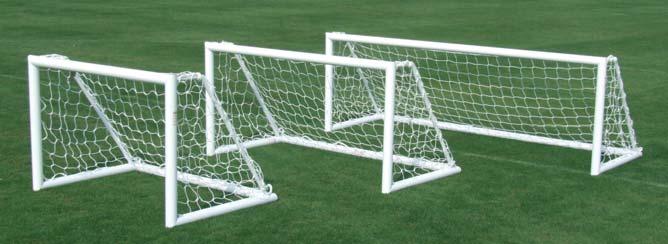 and are the perfect training aid for target practice and small sided games. 80mm diameter aluminium mini training goals, available in three sizes and supplied as single goals: 1.5m x 1.0m, 2.0m x 1.