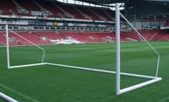 professional clubs. Uprights & Crossbars made from 102mm x 112mm x 2.