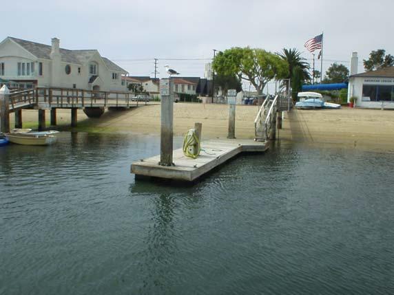 Site 7 Newport Harbor American Legion Yacht Club Photo taken 7/1/02. Pumpout vessel American Legion Yacht Club.