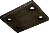 Heavy Series Pipe Clamps Securing Plate Selection and Dimensions Single eld Plate [SP] Single Cover Plate [SCP] Grp. Order Number hread eight Ea. 2.875 in. 1.30 in. 1.25 in. 0.313 in.