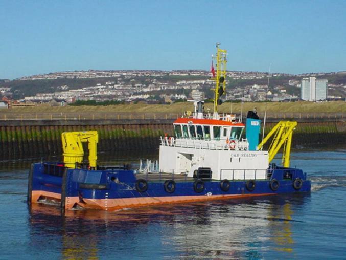 Sealion is a 25 metre Multicat built by Damen Shipyards in 2003 for UK Dredging.