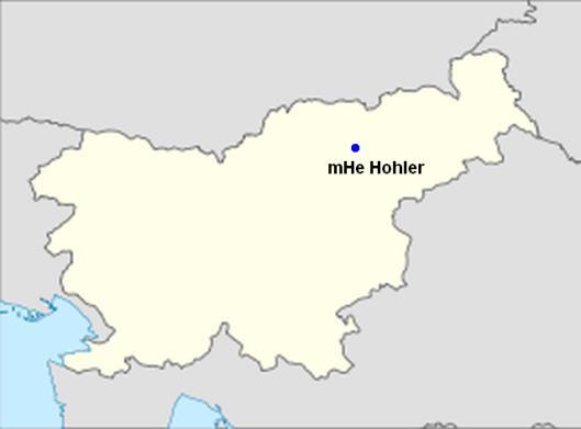 MHE Hohler je locirana na nadmorski višini