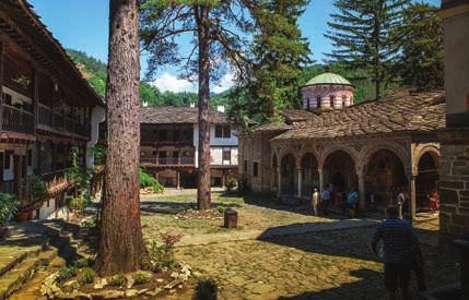 The monastery contains examples of Bulgarian medieval painting, the work of Zachary Zograf, the most colossal master painter from the National Revival era.