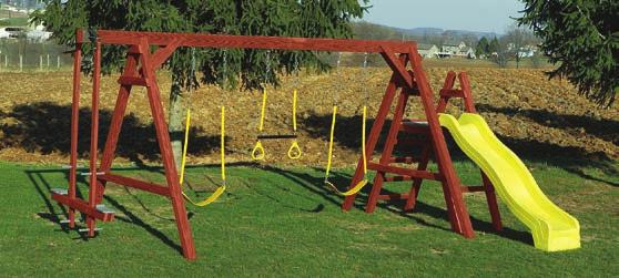 Ladder Gym 10'x22' 10' Wave Slide 2