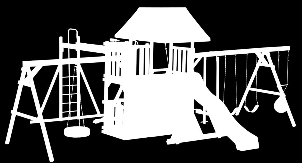 climbing tower Climbing Tower Shown with lookout, telescope, steering wheel, hideout, tire swing, overhead