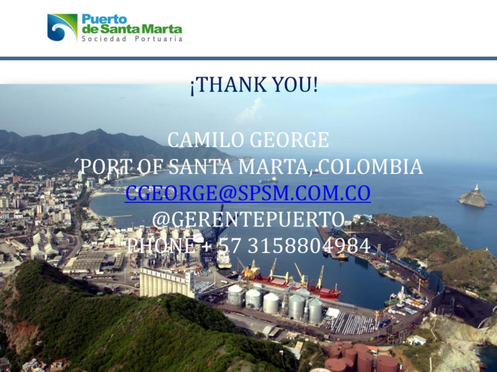 Only remains for me to thank you once again for this opportunity you have given me, and now I may tell you that in Santa Marta, Colombia, you have another friend, and you are cordially invited to