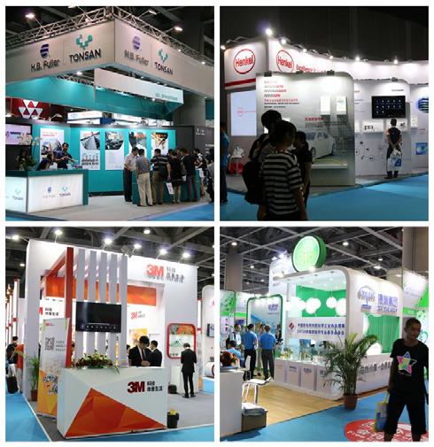 It has been held annually in turn in Shanghai and Guangzhou and become the best choice for adhesive, sealant and ink industry since 1997.