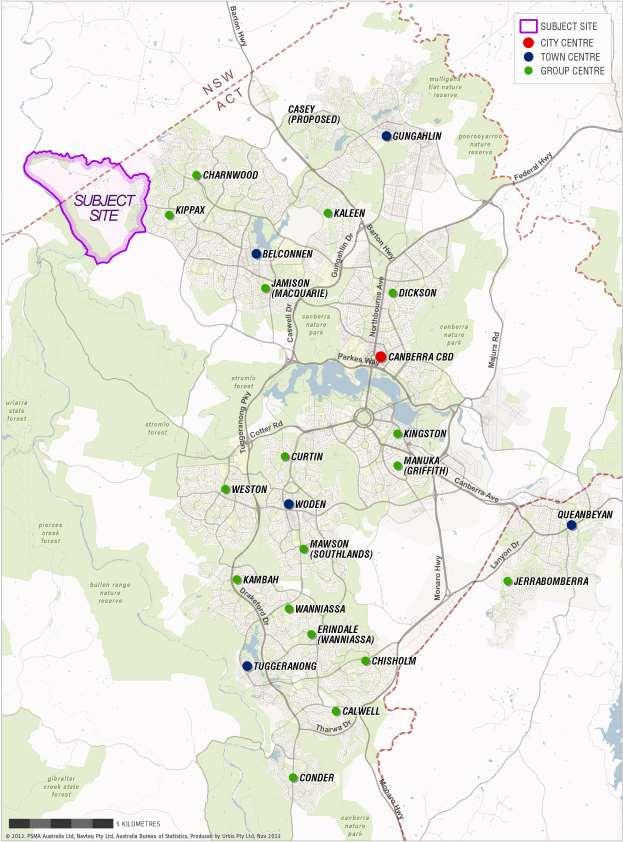 CANBERRA RETAIL ENVIRONMENT MAP 3.