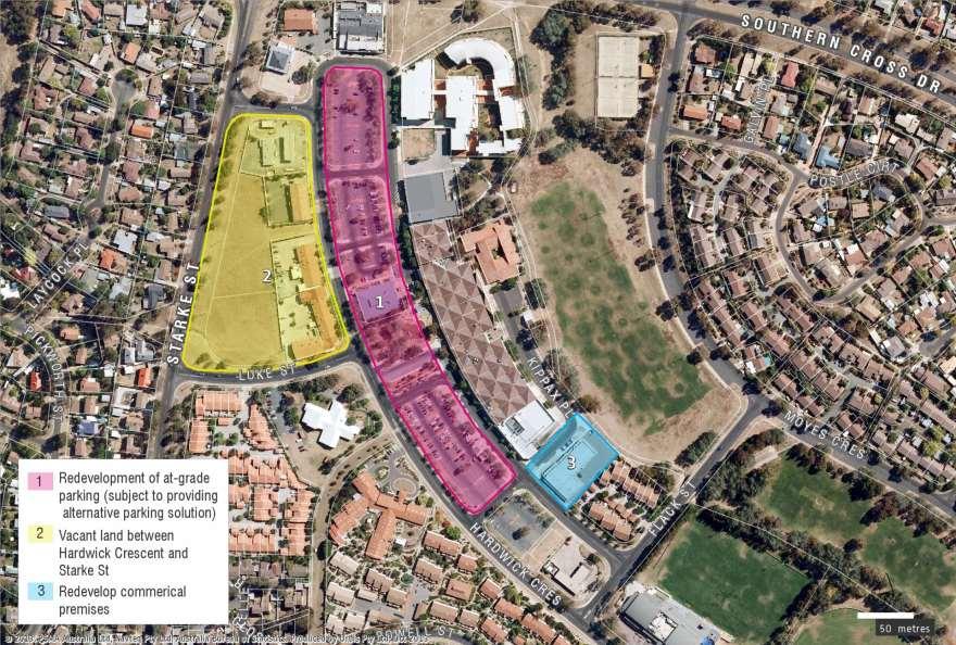 KIPPAX GROUP CENTRE RETAIL FLOORSPACE EXPANSION OPPORTUNITIES MAP 4.