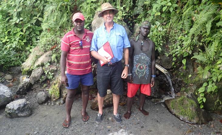 Water, Sanitation, Hygiene (WaSH) Village water supply, Southern Highlands, PNG Water Supply, Bougainville Island