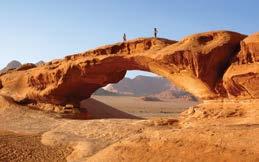 by the Nabataean Arabs, a nomadic tribe who settled in the area and laid the foundations of a commercial empire that extended