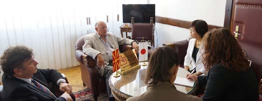Стопанската комора на Македонија, остварија работна средба со амбасадорката на Јапонија во Р. Македонија, Н.Е. Кеико Ханеда.