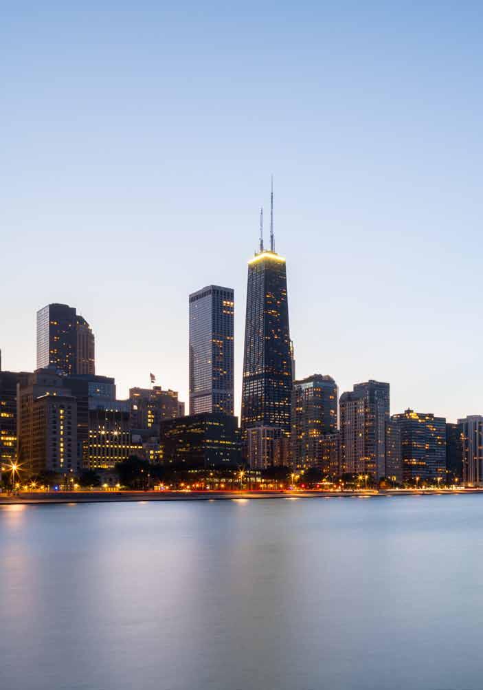 arrive Experience the elements of exceptionality Inspired by its iconic address that unites the city, lake and sky, The Ritz-Carlton, Chicago stands as a beacon in the vibrant downtown, beckoning