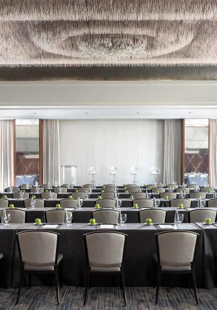 MEET Create lasting and meaningful memories Whether you are hosting a conference or annual corporate board meeting, The Ritz-Carlton, Chicago meeting venues ensure a dynamic and memorable event.