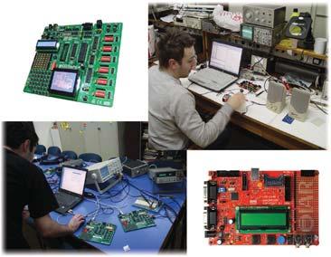 електроника (аналогниот дизајн, VLSI дизајн, PLD и FPGA компонентите, микроелектрониката) ќе му овозможи на инженерот дизајнот на продуктите да го изведува брзо, ефикасно и