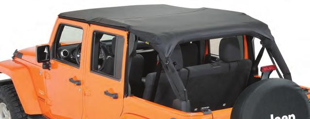 QuadraTop Bimini Top and Bimini Top Plus Installation Manual for 07- Current Jeep JK Wrangler Vehicles # 11022.0435, # 11022.1435 and 11022.