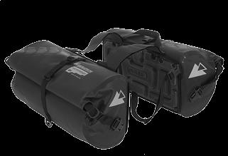 1299 MOTO speed bags (pair), black, The soft luggage system for use on your sport tourer.
