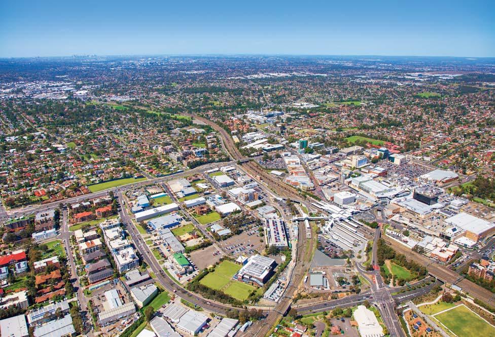 ENVISAGE As a major centre of Sydney s west, Blacktown City is serviced by an extensive public transport network and unrivalled road access, with the M4, M7 and M2 Motorways all passing through the