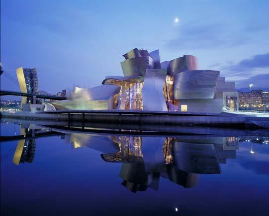 Slika 7: Guggenheimov muzej v Bilbao Vir: www.itea.arcelor.com/..., 6.3.