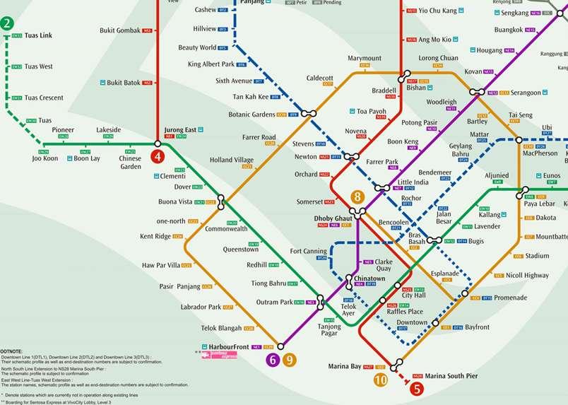 Singapore Developments to Benefit from New MRT Lines The Luxurie Keppel Bay Proposed