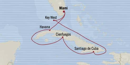 Cruisig the Straits of Florida Dec 10 Miami, Florida Disembark 8 am Dec 17 Miami, Florida Disembark 8 am SIRENA NOV 30, 2018 INSIGNIA DEC 7, 2018 CATEGORIES AND S + CATEGORIES AND S + OS Ower s Suite