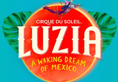 Cirque de Soleil Discover LUZIA, where a waking dream transports you to an imaginary Mexico.