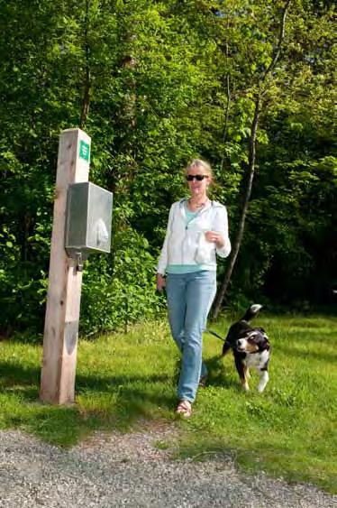 The adjacent dog off-leash area will be expanded to provide looping trails, a