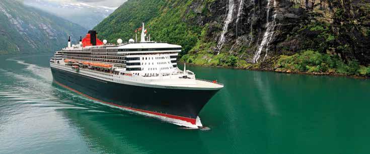 Queen Mary 2 Make today the day you learn to tango. Our eye-catching flagship. Designed for your pleasure. Enriching daytimes at your pace.