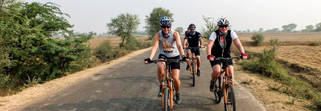 OVERVIEW INDIA GOLDEN TRIANGLE CYCLE CHALLENGE CANX INDIA 2 In aid of your choice of charity 09 Nov 18 Nov 2018 10 DAYS INDIA CHALLENGING Ride through royal Rajasthan, a region offering dramatic