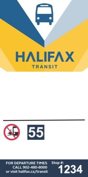 Proposed Service Adjustments 2017/18 Halifax Transit categorizes bus stops into three levels of accessibility: A Standard ALF Bus Stop meets Halifax Transit s accessible standards; where the ramp can
