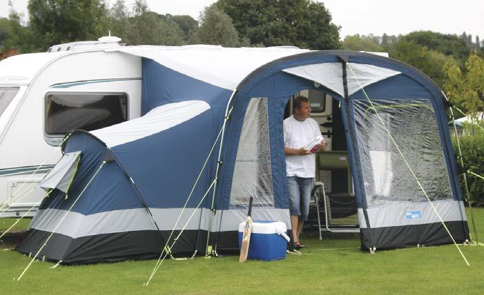 for a traditional full caravan awning but with the benefits of lightweight and easy