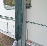 Rally Integrated Windbreak The perfect solution to extra privacy and protection for the front of your awning.