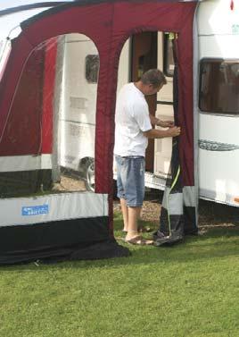 RALLY 260 The Rally 260 can fulfil the needs of the weekend or touring caravanner but could equally suffice for longer holidays as it is quick and