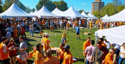 turnkey tailgate villages at the University of Tennessee, Knoxville