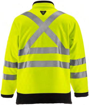 All the toughness of the Extreme Softshell with the added benefits of HiVis material and reflective tape.
