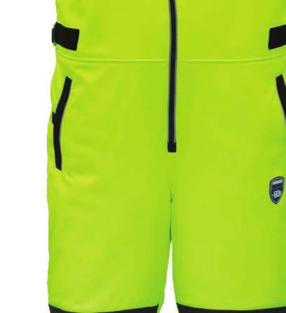Breathable Wind-tight Stretch ANSI 797 HiVis Extreme