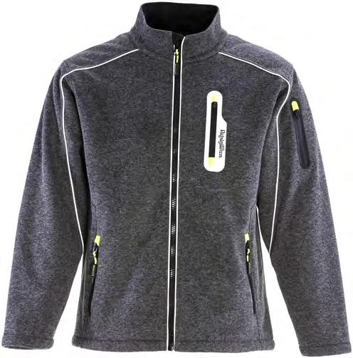 Extreme 7 Extreme Sweater Jacket 3g % Polyester / 2% cotton fleece 3 layer bonded outershell 2g Soft microfleece lining Wind-tight, water-repellent Zipper