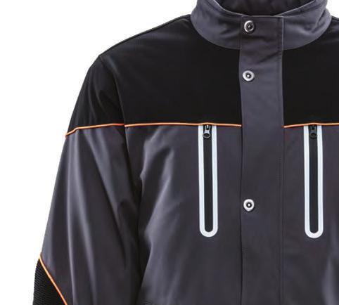 microfiber outershell Water-repellent, wind-tight & breathable polyurethane membrane Tricot laminated