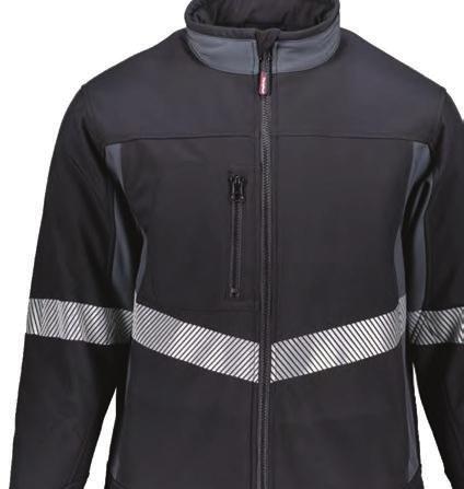 Durable Water Repellent Wind-tight Breathable Stretch 49 Insulated Softshell Enhanced Visibility Jacket PRODUCT Over 4g of insulating power %