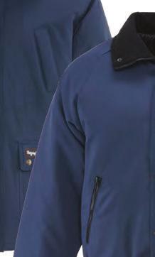 interior waist draw cord Soft fleece-lined collar Tool loop on hip Navy 44R Reg S-XL 4 ChillBreaker Bib Overalls 7. oz.