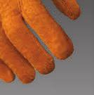 Dipped gloves Ergo Fit An ergonomic fit means that the