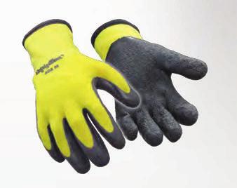 1-Gauge wind-tight nylon shell 7-Gauge heavy brushed acrylic liner Double nitrile sandy finish palm coating Pre-curved, ergonomic fit M, L, XL Dual-Layer Dual-Layer Like Having a Glove Within a Glove
