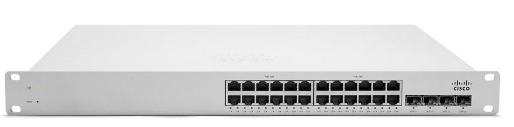 Mrežni preklopnici U sklopu projekta e-škole, u pristupnom dijelu LAN infrastrukture instaliraju se mrežni preklopnici Meraki MS220.